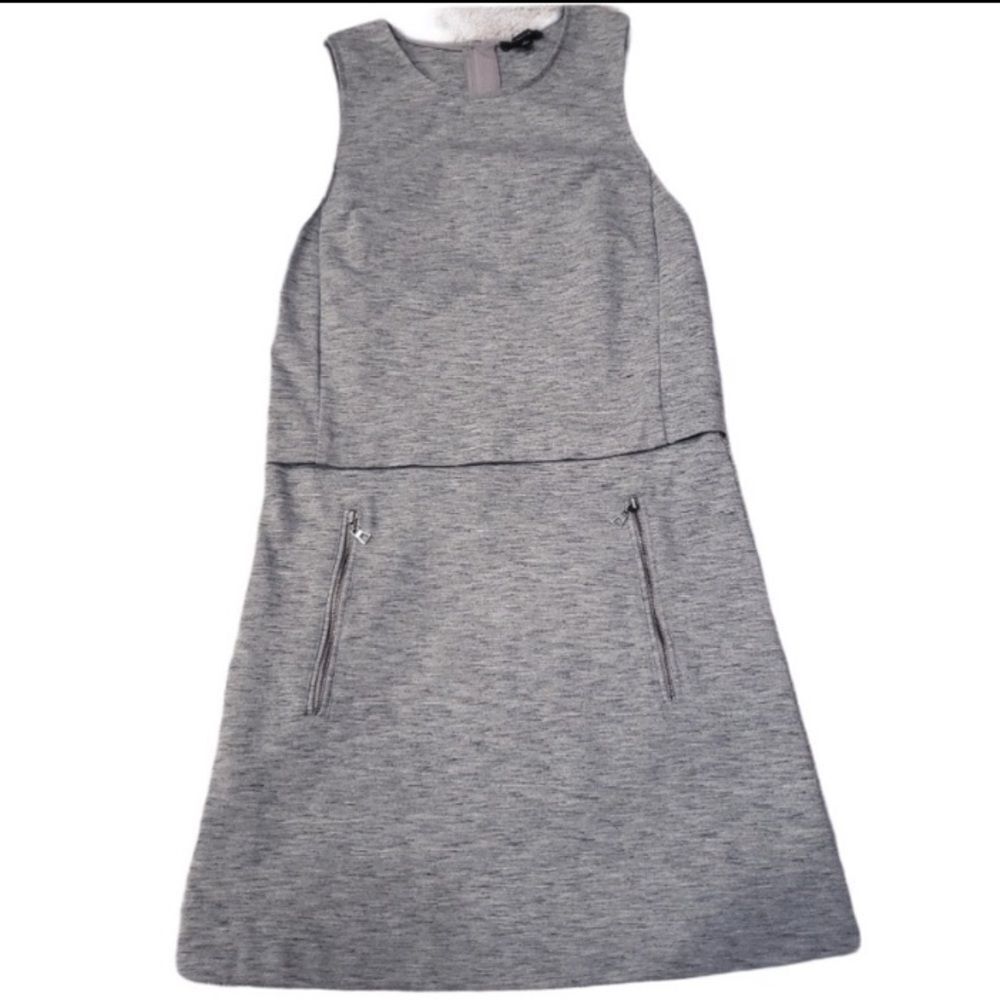 Talula Verone Grey Gray Shift Dress Small A-line
